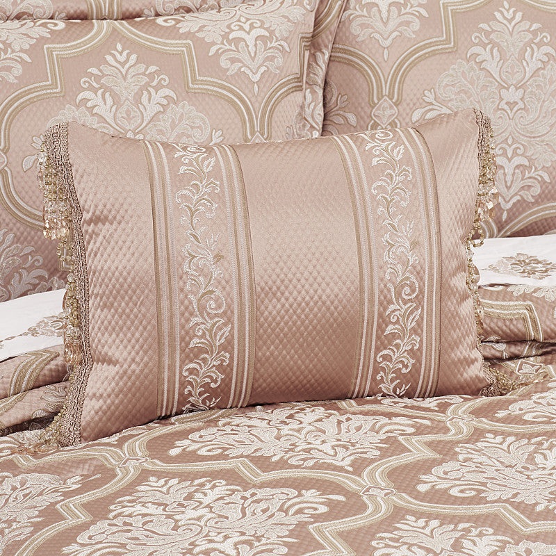 Rosewater Boudoir Decorative Throw Pillow