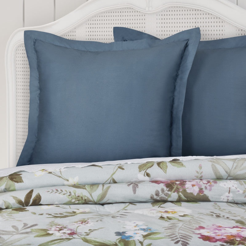 Sara Euro Sham|Euro Sham|Blue