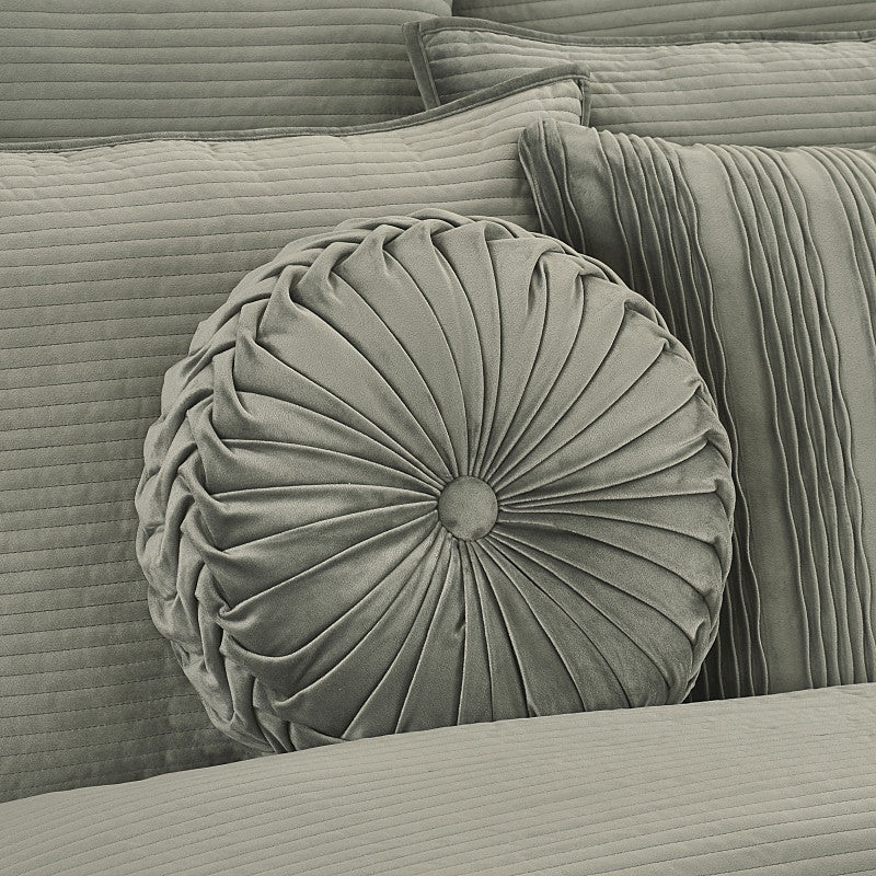 Townsend Tufted Round Decorative Throw Pillow