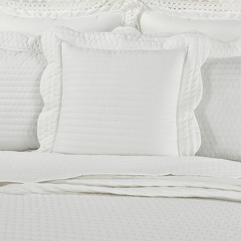 Amherst 20 Square Quilted Decorative Throw Pillow
