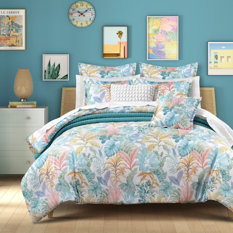 Bahama Comforter Set|Twin/Twin XL 2Pc. Comforter Set|Full/Queen 3Pc. Comforter Set|King/Cal King 3Pc. Comforter Set|Aqua