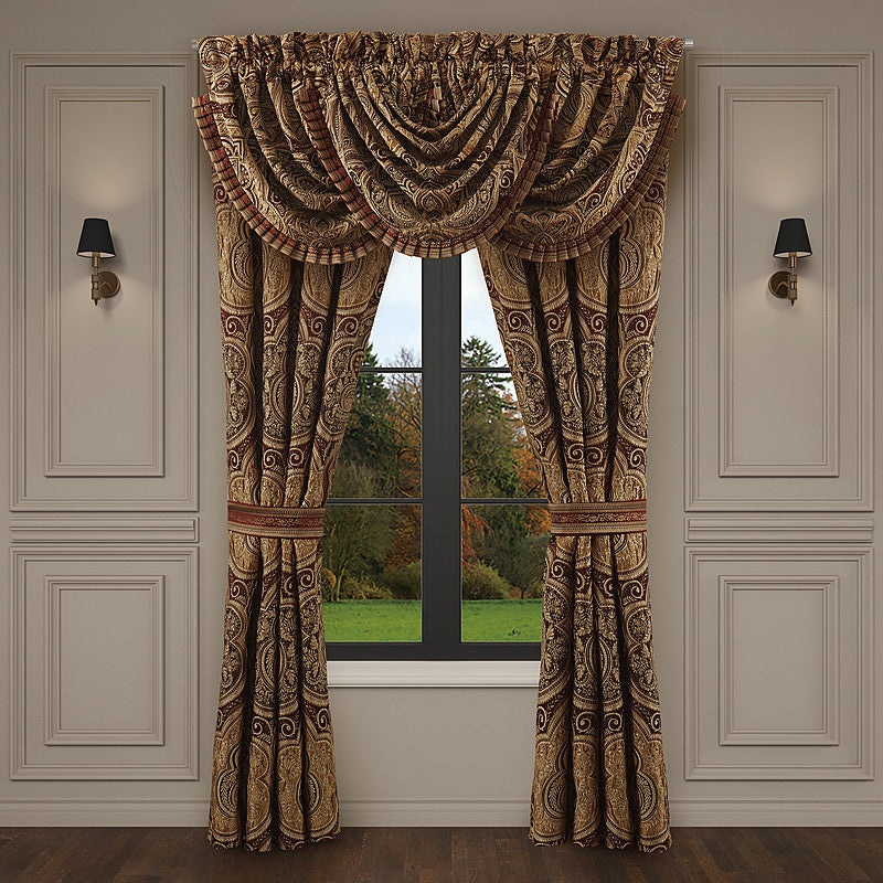 Calistoga Window Panel Pair|84″ Window Panel Pair|95″ Window Panel Pair|Crimson