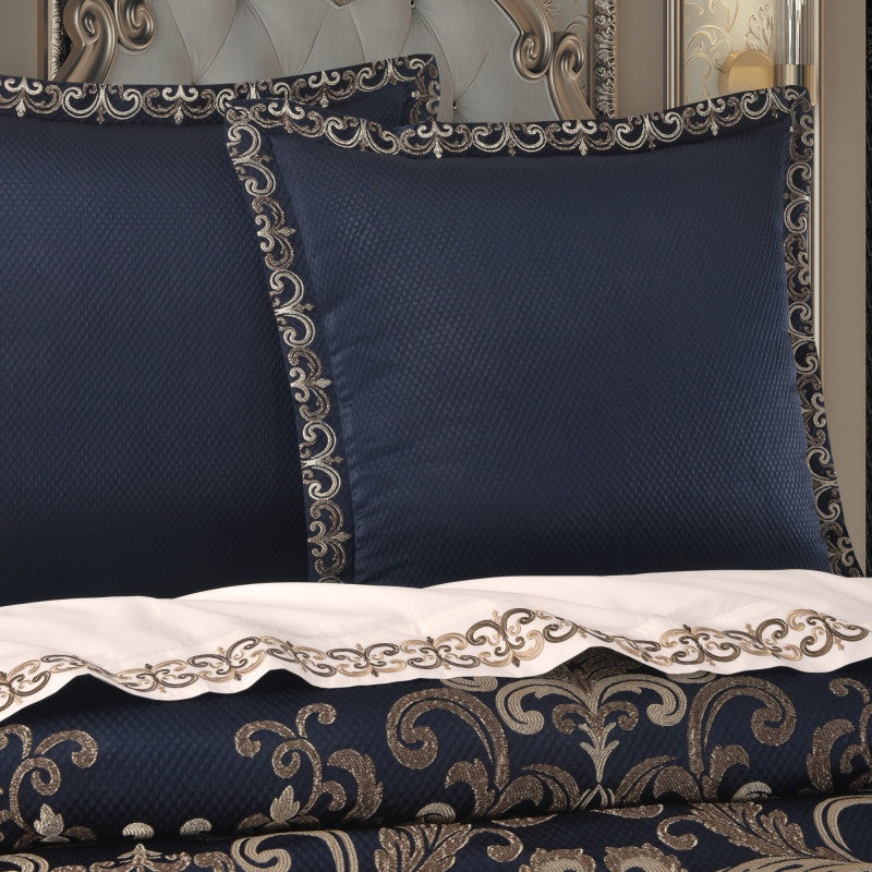 Caruso Euro Sham|Euro Sham|Royal Blue