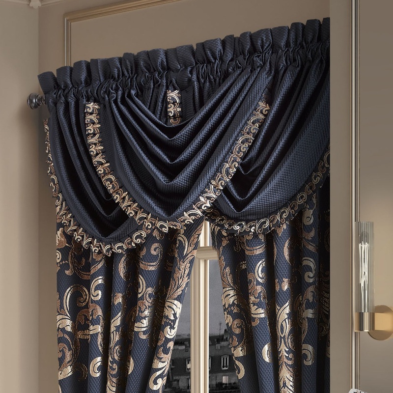 Caruso Window Waterfall Valance