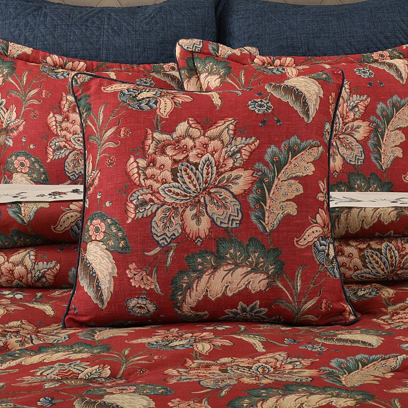 Enchanted Garden 20 Square Decorative Throw Pillow