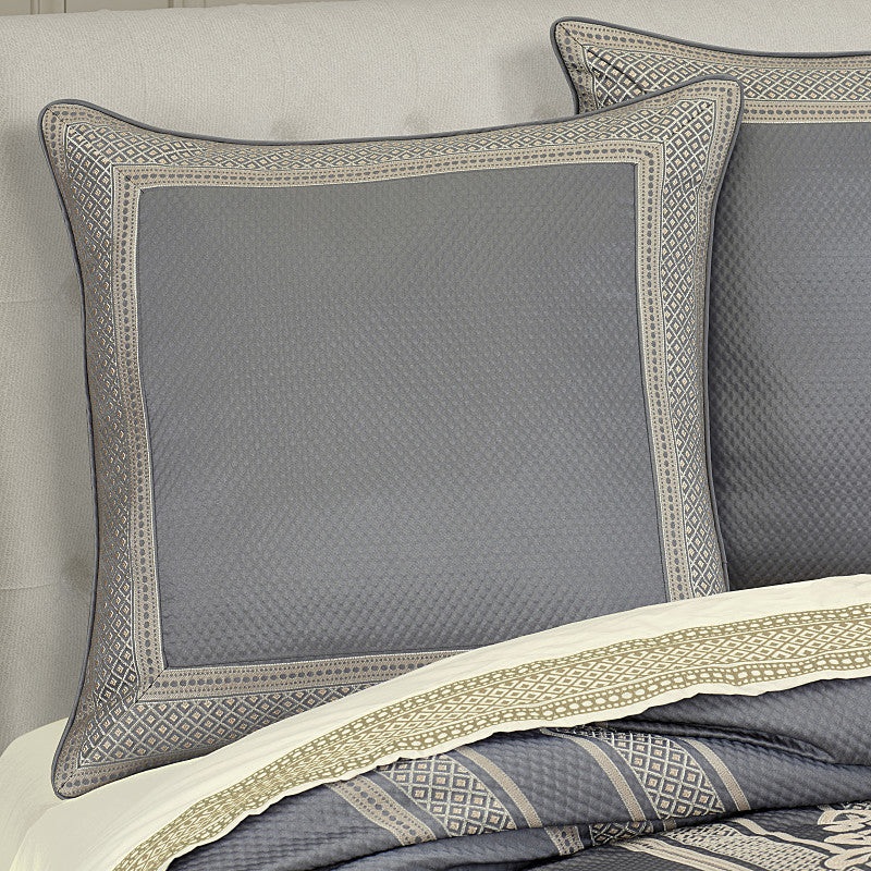Excelsior Euro Sham|Euro Sham|Royal Blue|French Blue