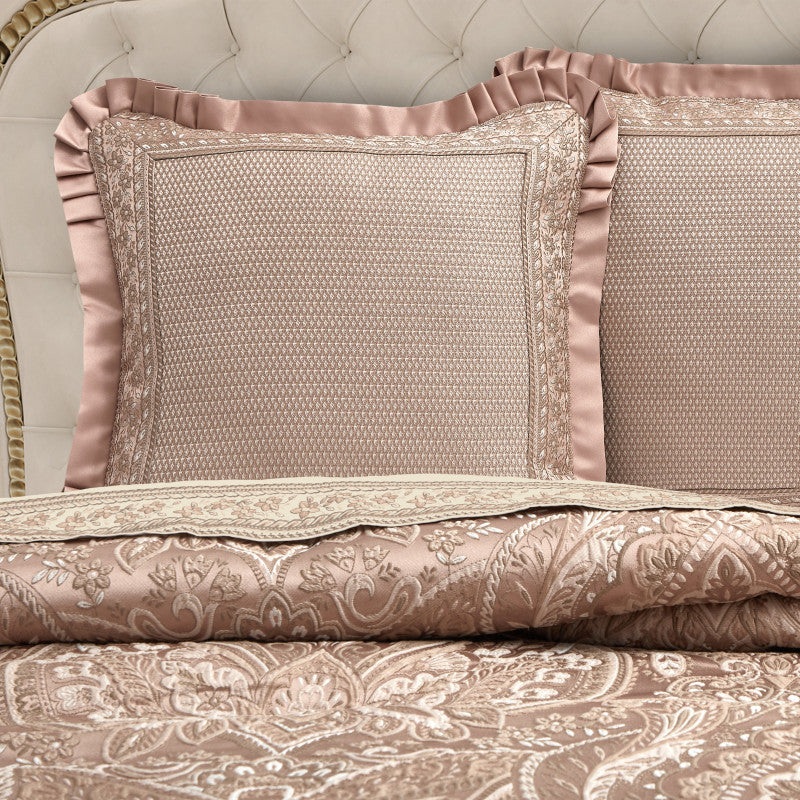 Fiorello Euro Sham|Euro Sham|Blush