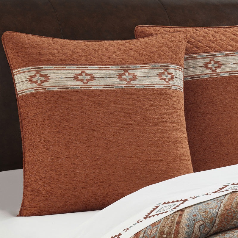 Jackson Lodge Euro Sham|Euro Sham|Clay