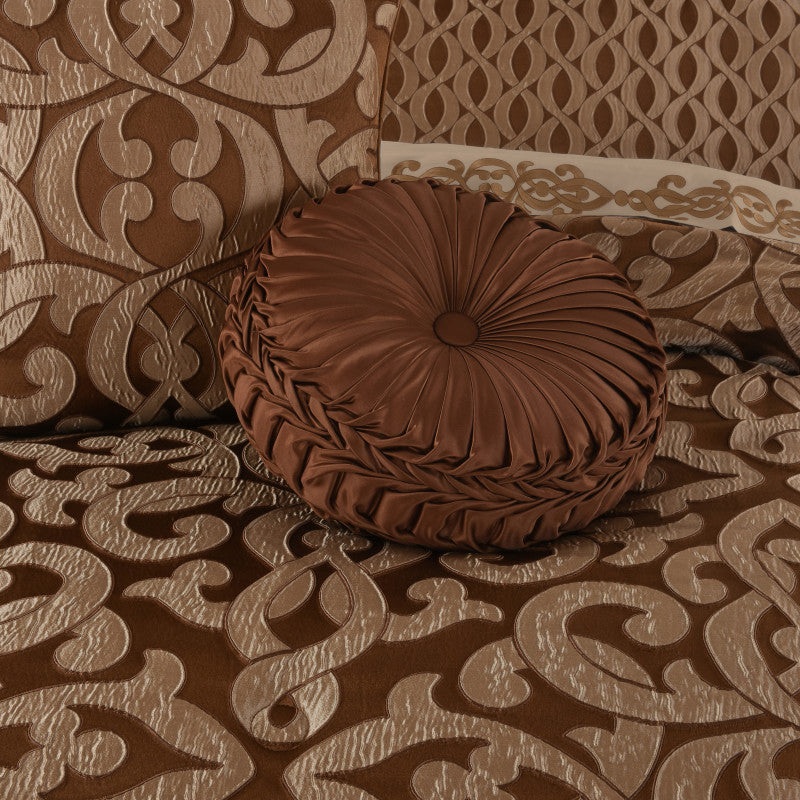 La Boheme Tufted Round Decorative Throw Pillow