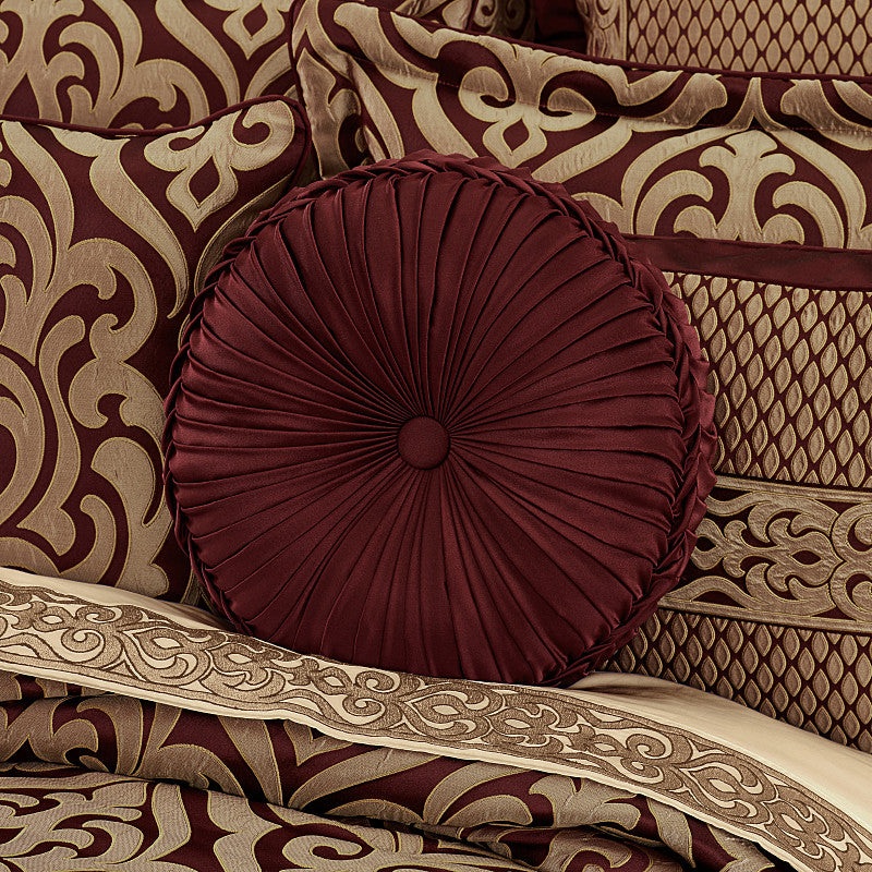 Renzo Tufted Round Decorative Throw Pillow