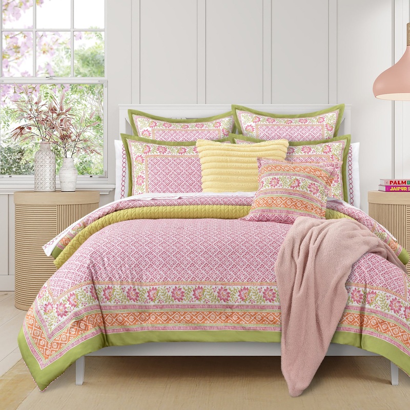 Shiloh Comforter Set|Full/Queen 3Pc. Comforter Set|King/Cal King 3Pc. Comforter Set|Twin/Twin XL 2Pc. Comforter Set|Pink