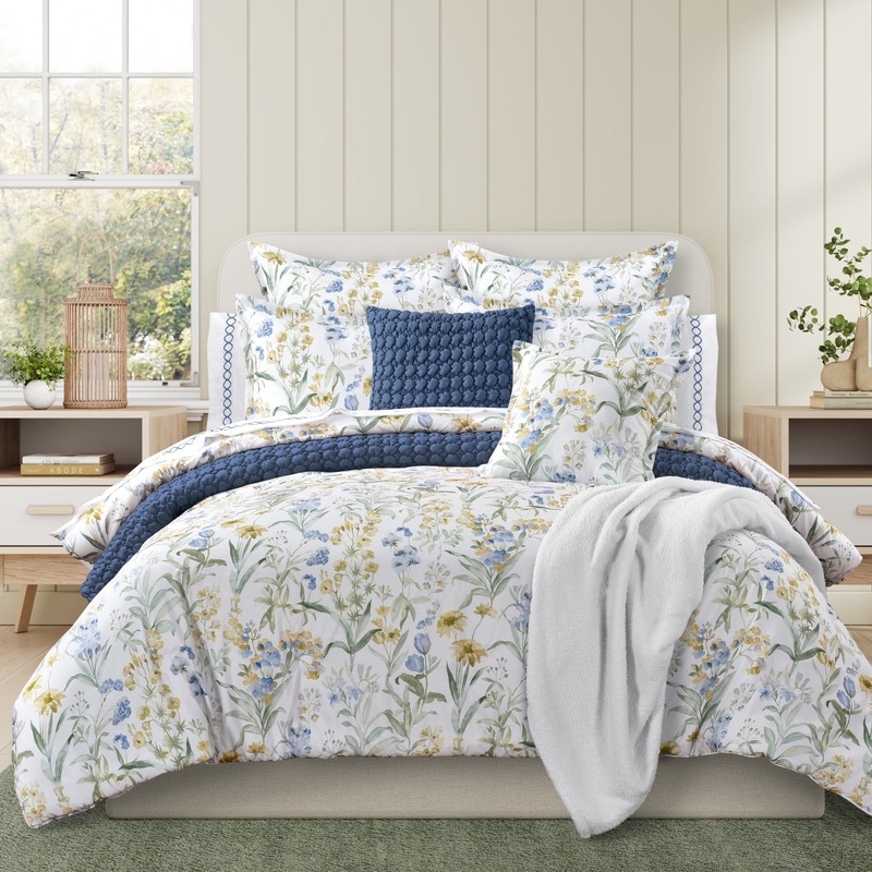 Tallulah Comforter Set|Twin/Twin XL 2Pc. Comforter Set|Full/Queen 3Pc. Comforter Set|King/Cal King 3Pc. Comforter Set|Pink|Blue