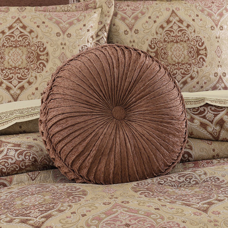 Weston Tufted Round Decorative Throw Pillow