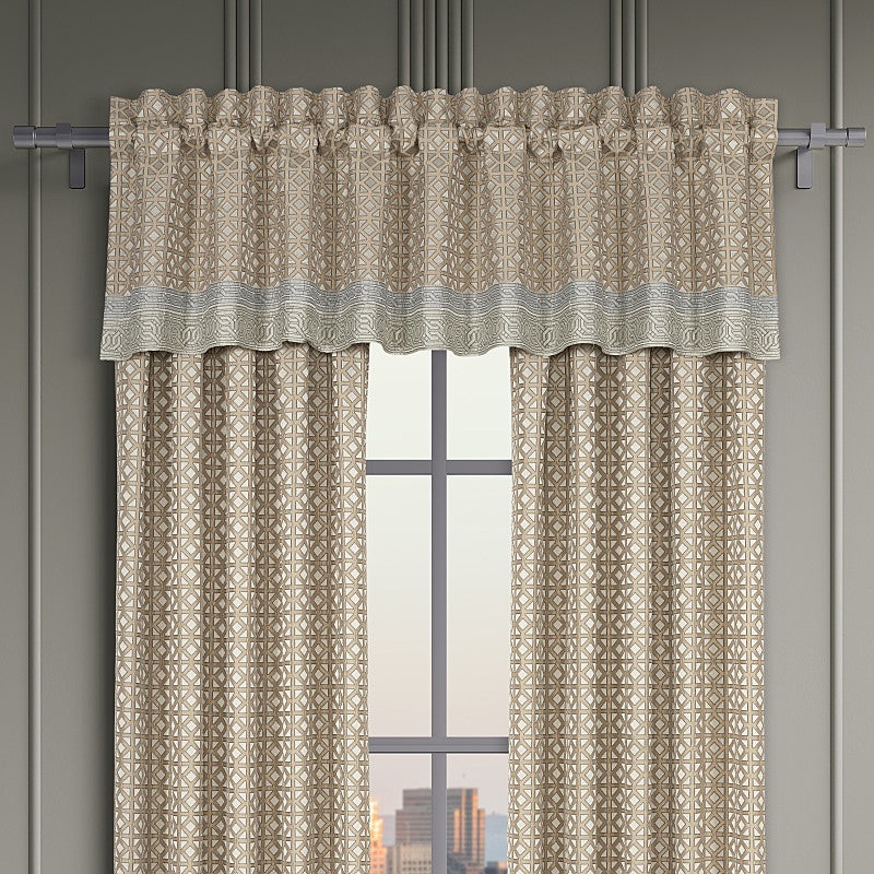 Alaro Window Straight Valance|Window Straight Valance|Spa