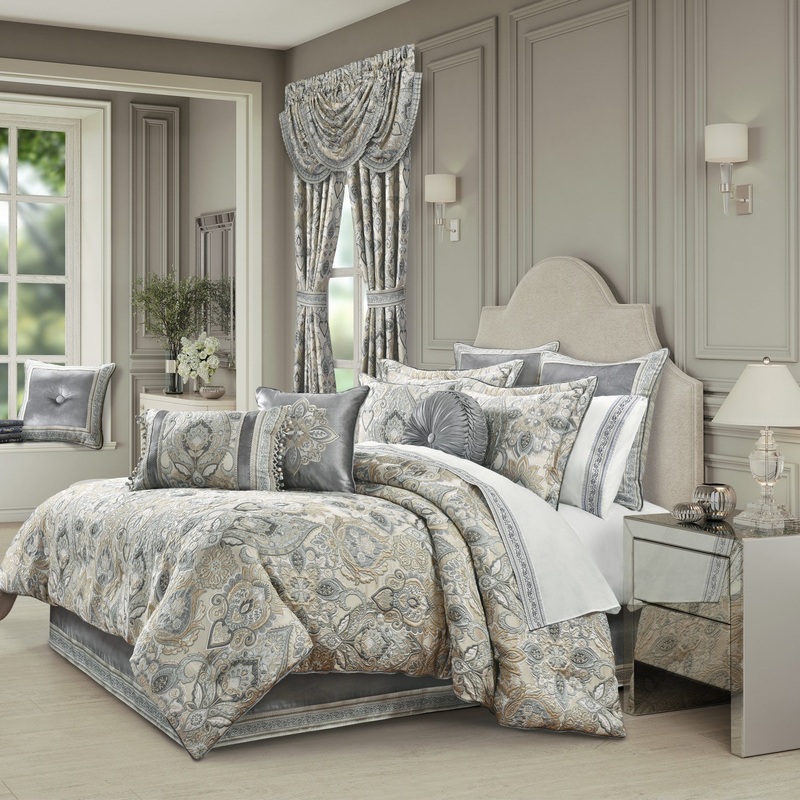 Annabelle Comforter Set|Queen 4Pc. Comforter Set|King 4Pc. Comforter Set|California King 4Pc. Comforter Set|Spa