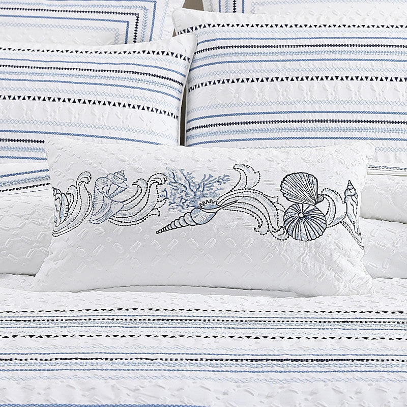 Bayside Boudoir Decorative Throw Pillow