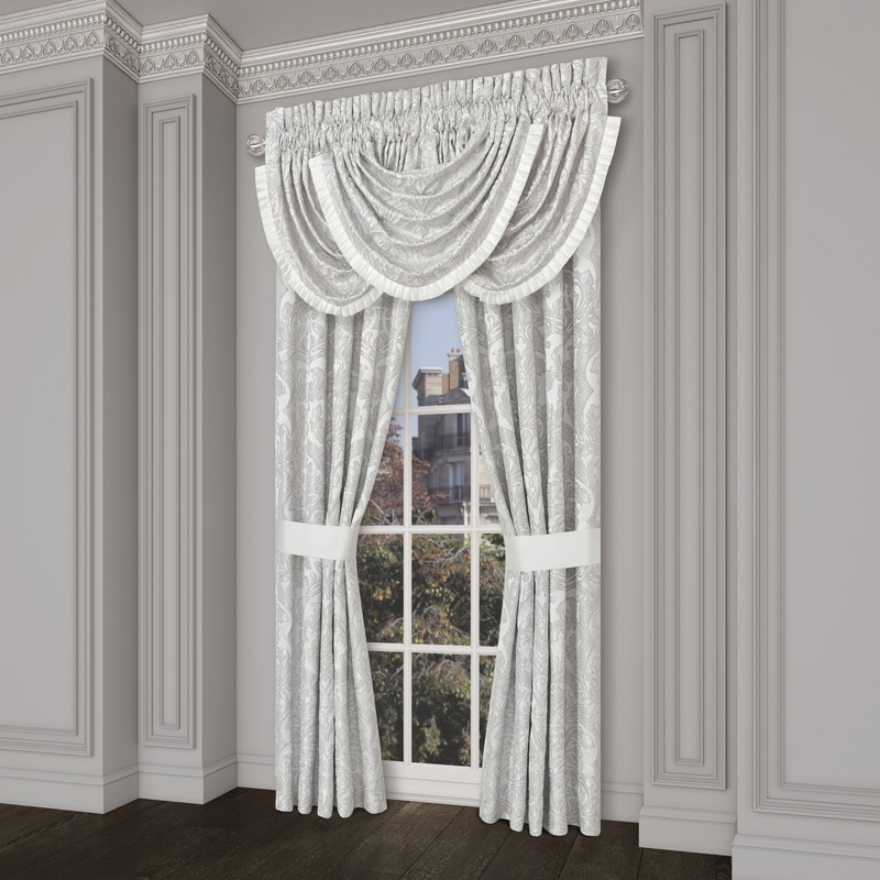 Brunello Window Panel Pair|84″ Window Panel Pair|95″ Window Panel Pair|Platinum|Black|Flax