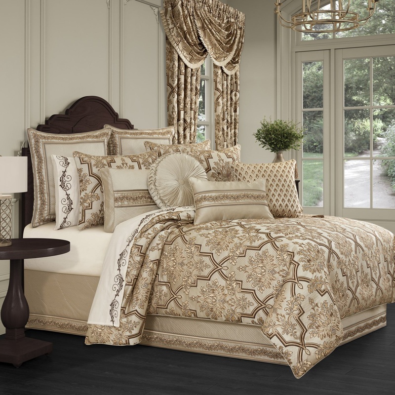 Gold Coast Comforter Set|Queen 4Pc. Comforter Set|King 4Pc. Comforter Set|California King 4Pc. Comforter Set|Sand