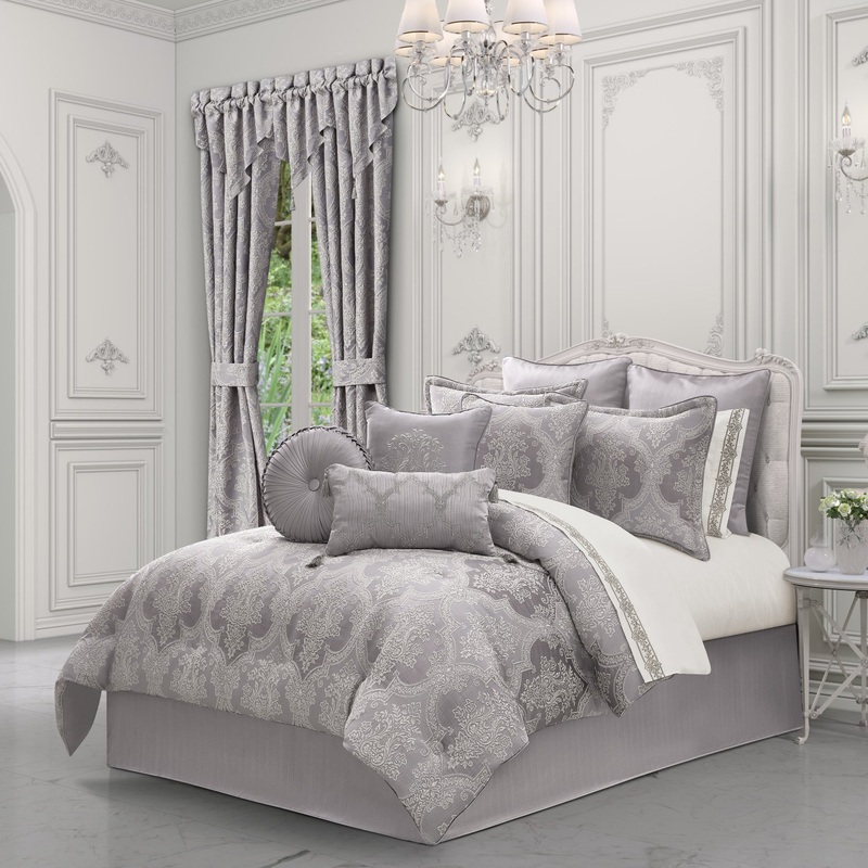 Mary Comforter Set|Queen 4Pc. Comforter Set|King 4Pc. Comforter Set|California King 4Pc. Comforter Set|Lavender