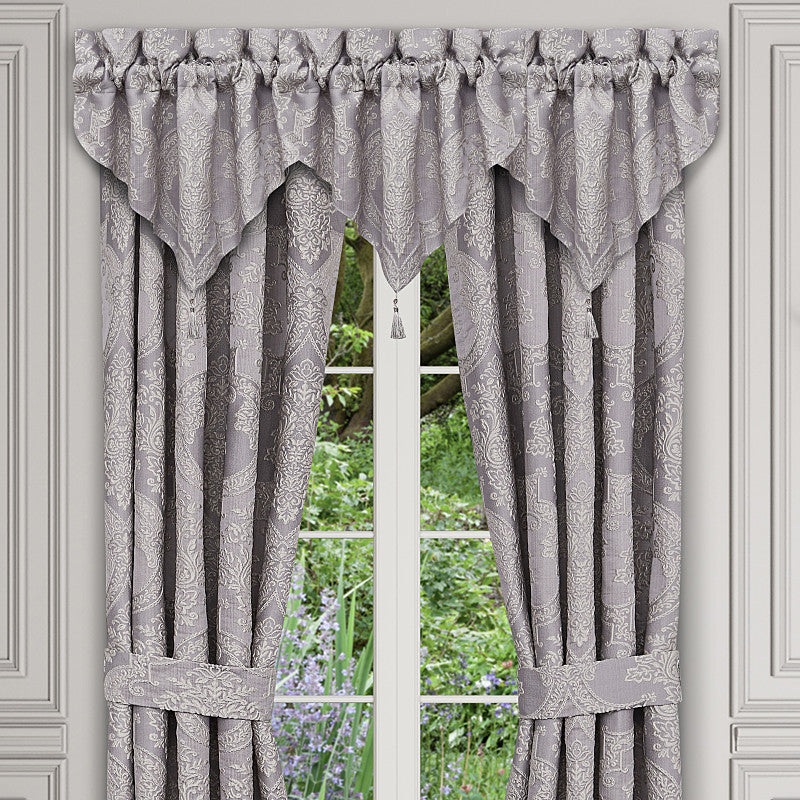 Mary Window Ascot Valance|Window Ascot Valance|Lavender