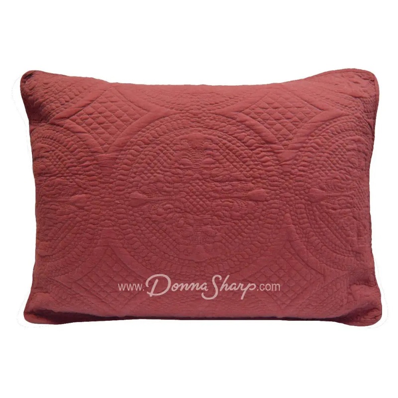 Donna Sharp Ana Crimson Eurosham (Quilted)