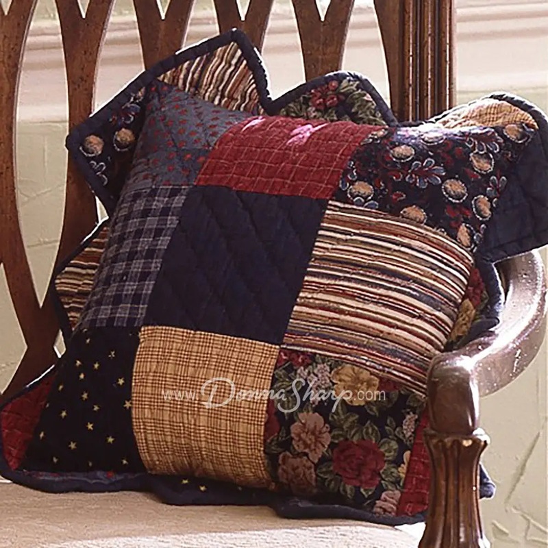Donna Sharp Colonial Patch Pillow Kit