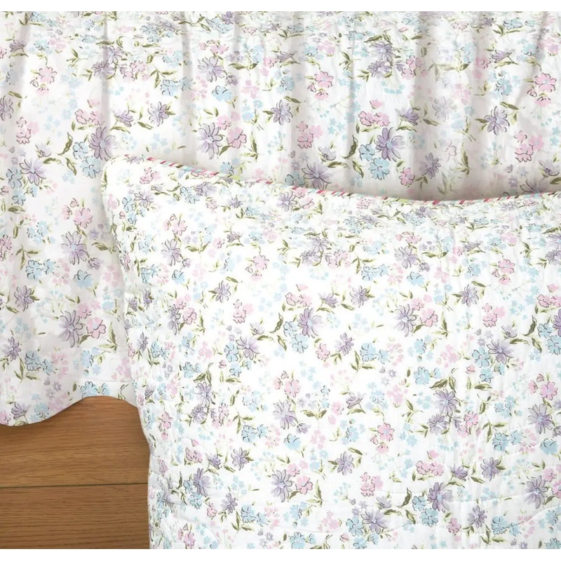 Donna Sharp Lily Floral Queen Bedskirt(G)