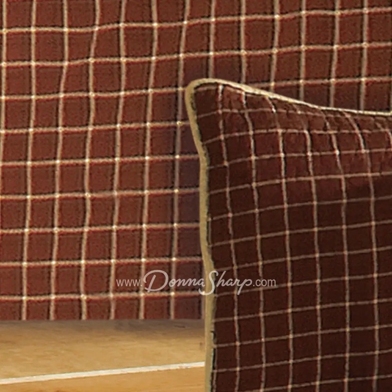 Donna Sharp Pine Lodge Plaid Eurosham(P)