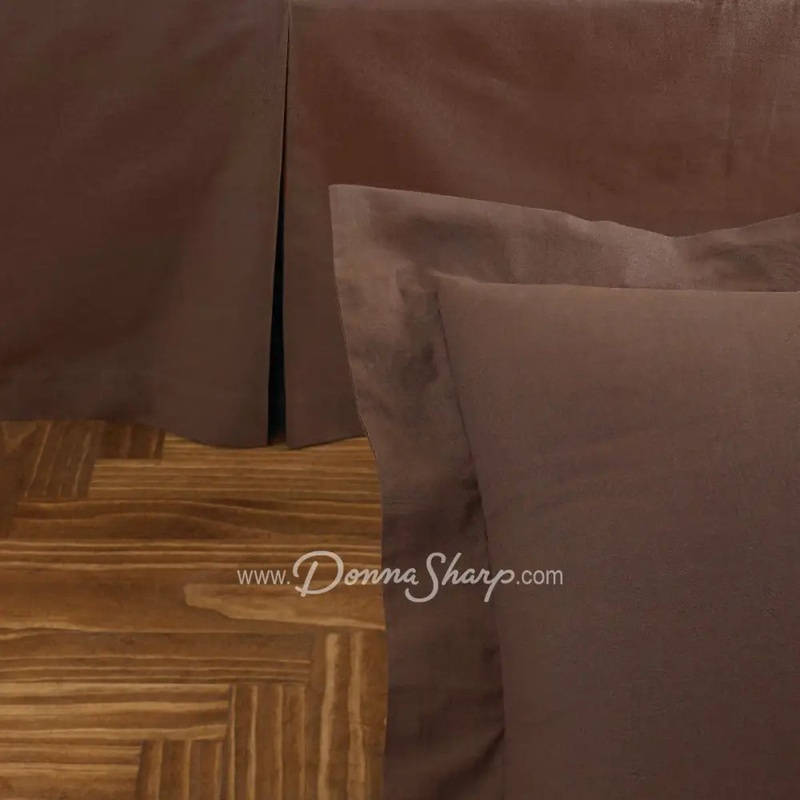 Donna Sharp Pistachio Brown Eurosham (F)