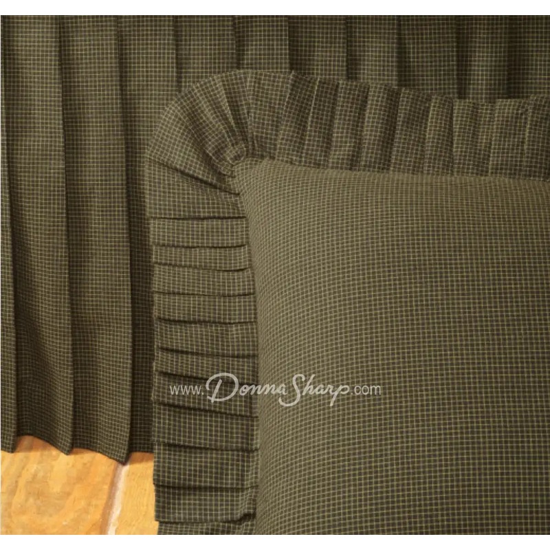 Donna Sharp Woodland Plaid Twin Bedskirt(G)