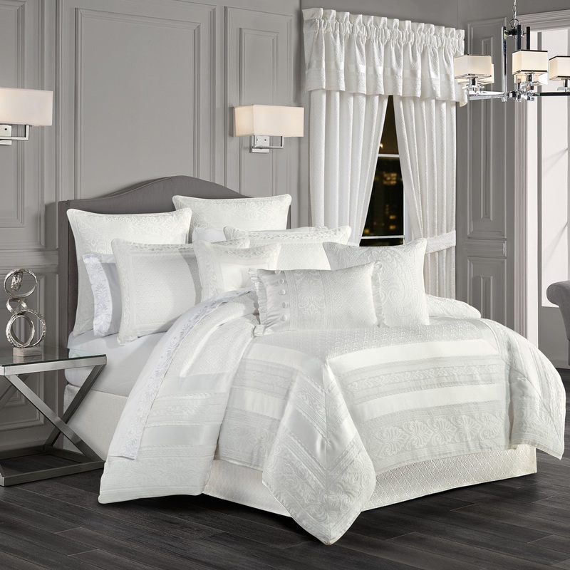 Epic Comforter Set|Queen 4Pc. Comforter Set|King 4Pc. Comforter Set|California King 4Pc. Comforter Set|White