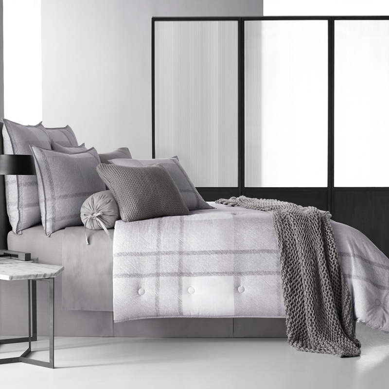 Leighton Comforter Set|King 4Pc. Comforter Set|California King 4Pc. Comforter Set|Grey