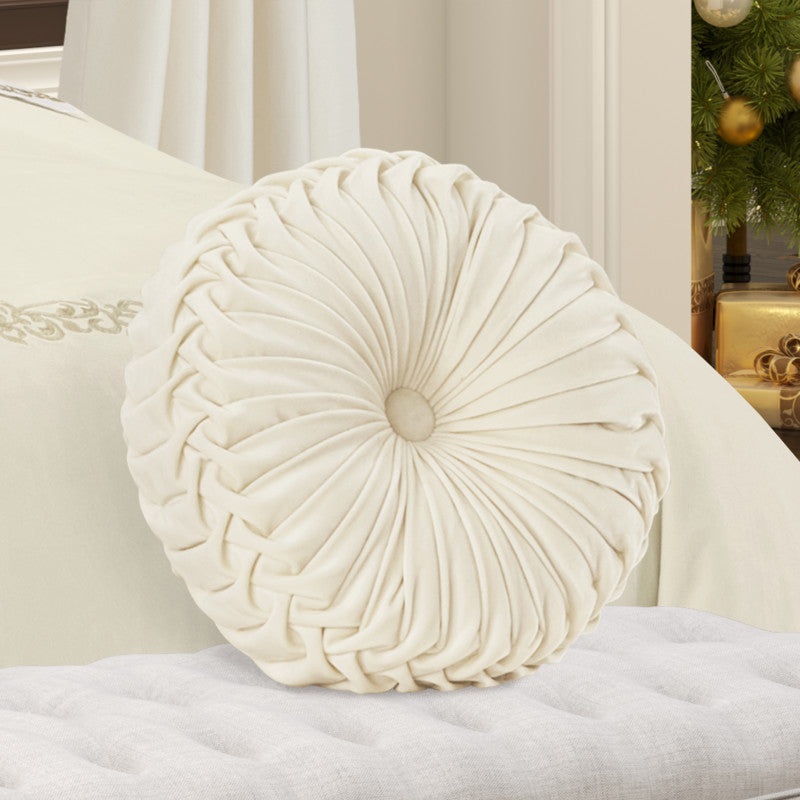Noelle Tufted Round Decorative Throw Pillow