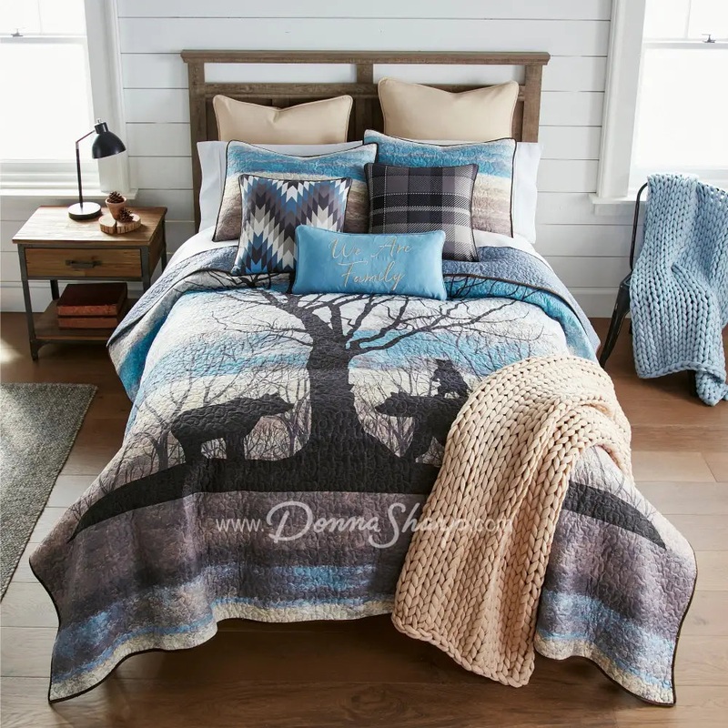 Bear Hill 3PC Quilted Bedding Set by Your Lifestyle by Donna Sharp
