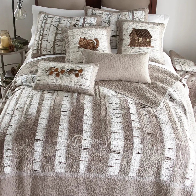 Donna Sharp Birch Forest Cotton Quilted Bedding