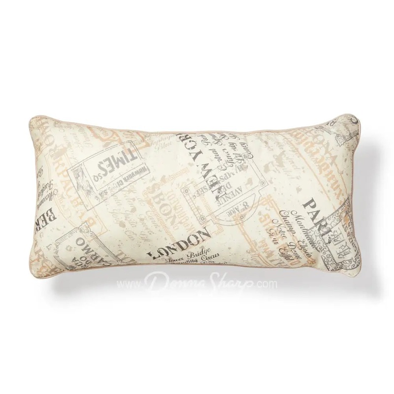 Donna Sharp Biscotti Dec Pillow (rect)