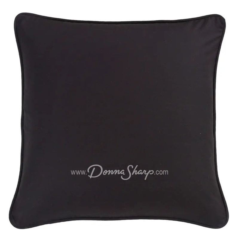 Donna Sharp Black Eurosham,(P)