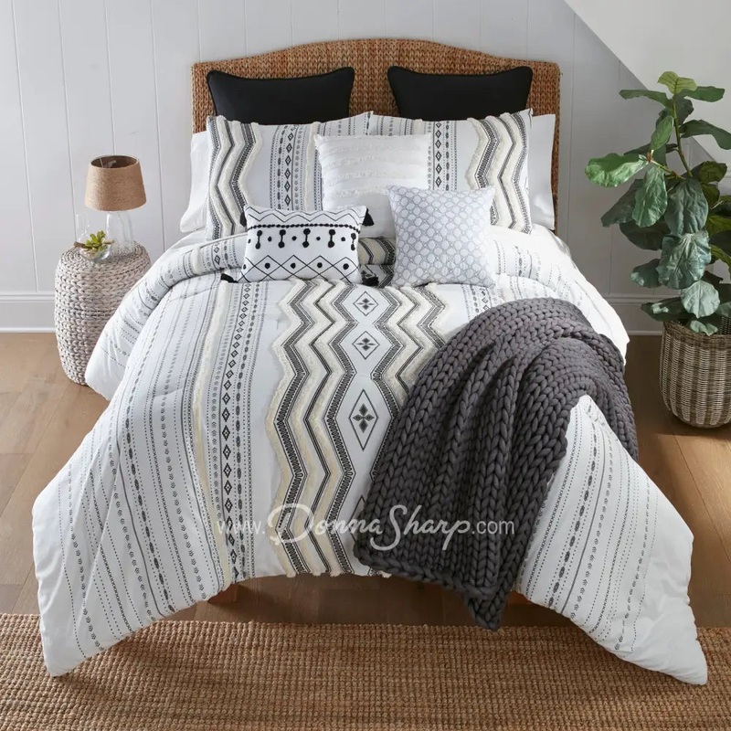 Donna Sharp Cameron 3PC Cotton Comforter Set