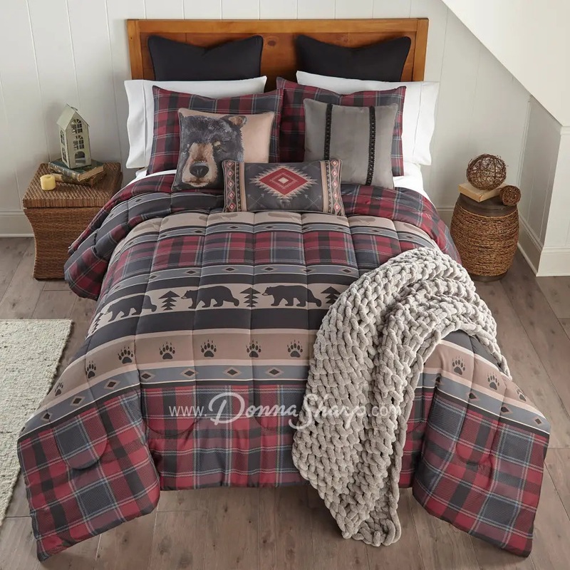 Donna Sharp Canoe Trip 3PC Comforter Bedding Set