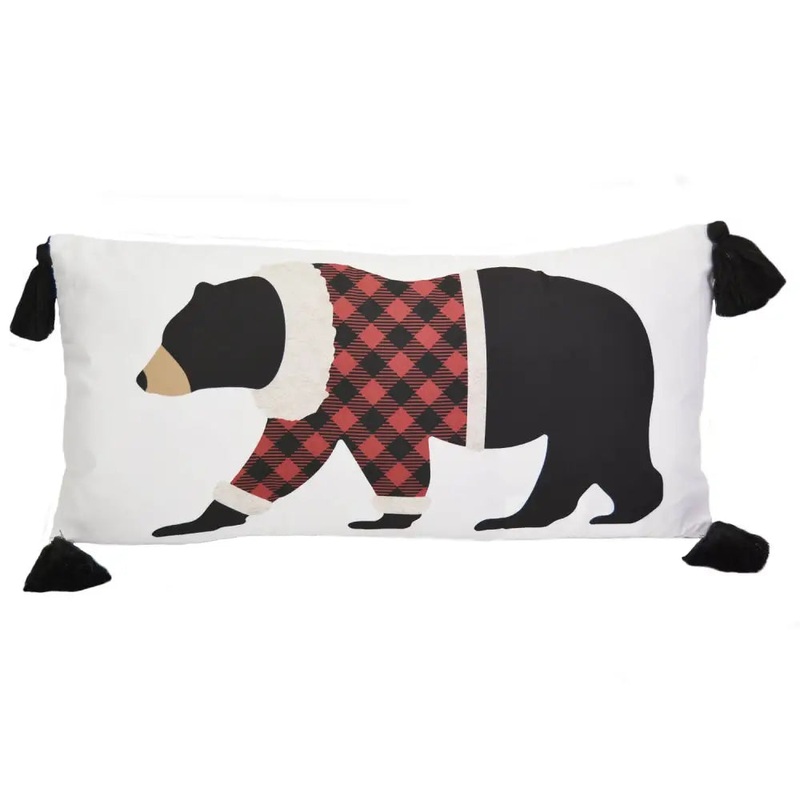 Donna Sharp Christmas Bear Dec Pillow