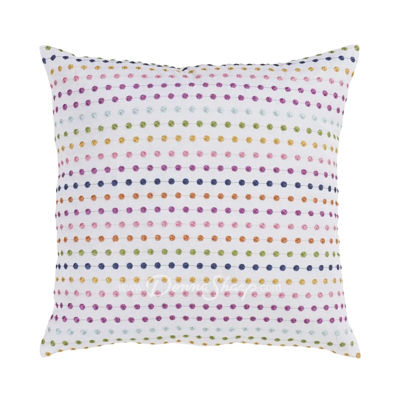 Donna Sharp Colorful Dots Dec Pillows