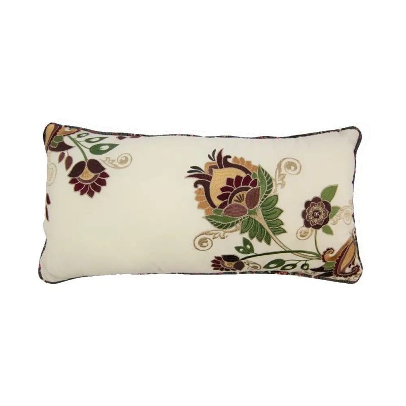 Donna Sharp Dec Pillow (rect), Spice Postage Stamp, The Ultra Comfort Collection