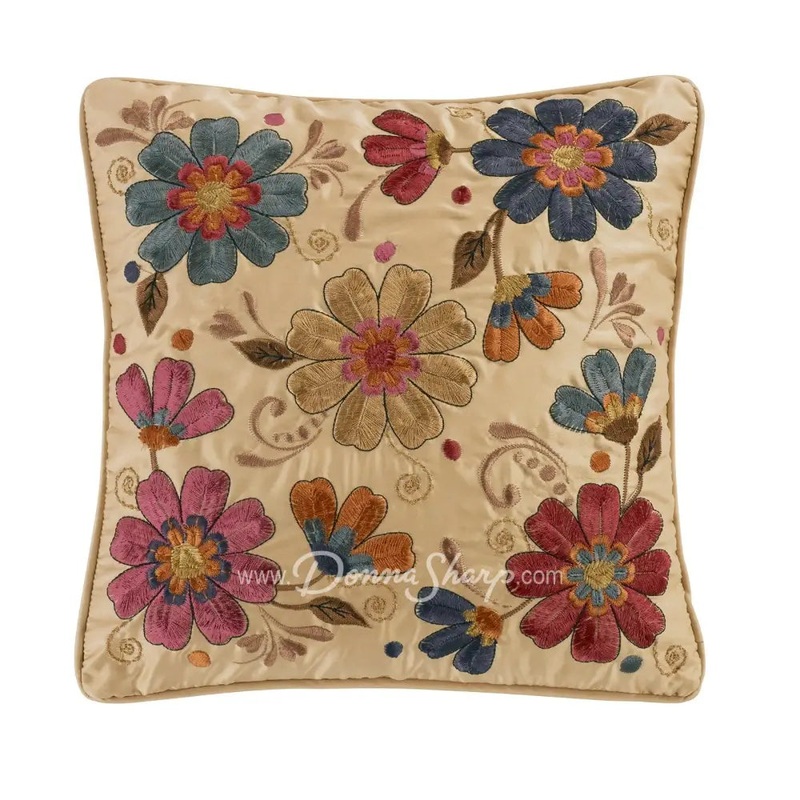 Donna Sharp Dizzy Dec Pillow (flower)