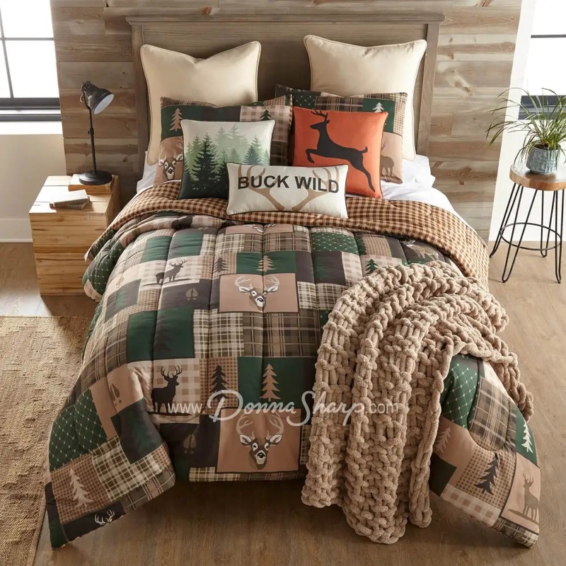 Donna Sharp Green Forest Comforter Set