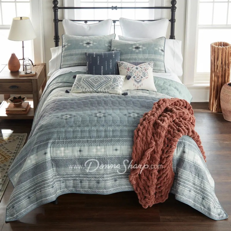 Tempe 3PC Quilted Bedding Set from Donna Sharp