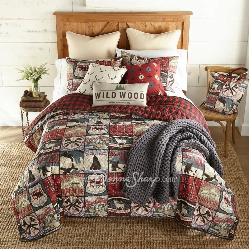 The Great Outdoors Quilted Bedding Set from Your Lifestyle by Donna Sharp