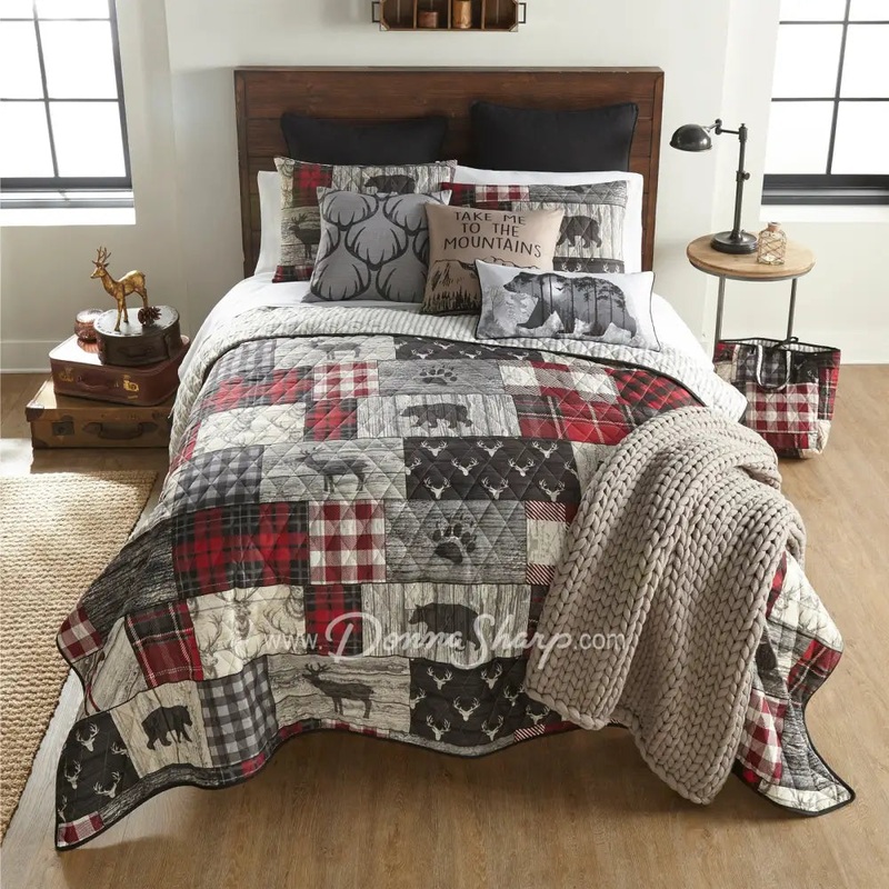 Your Lifestyle by Donna Sharp Timber Quilted Bedding Collection