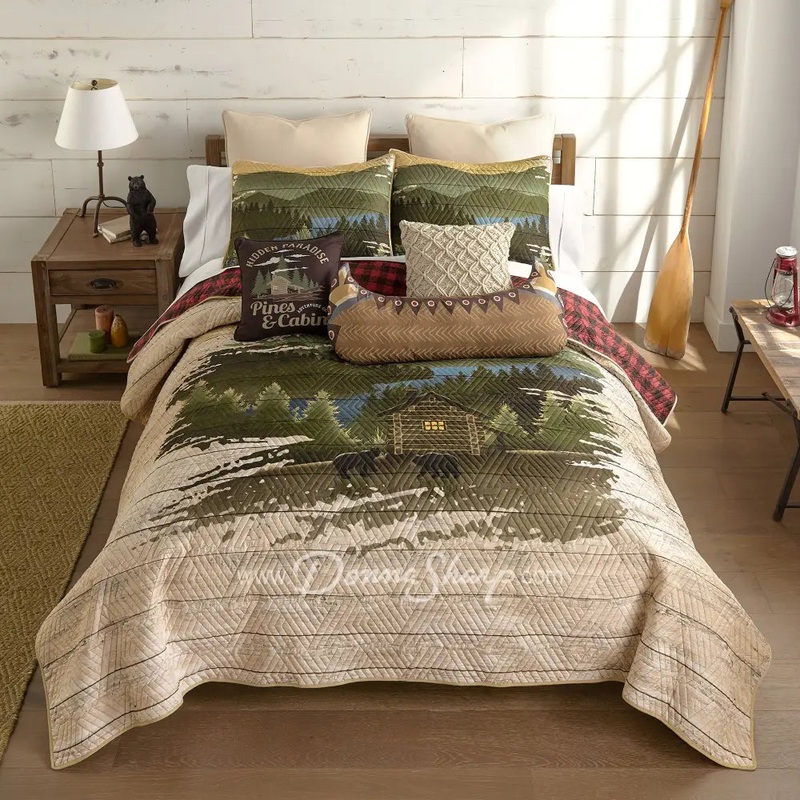 Donna Sharp Allegheny 3PC Quilted Bedding Set