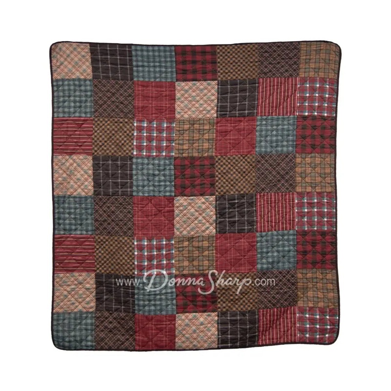 Donna Sharp Appalachia Plaid Cotton Throw