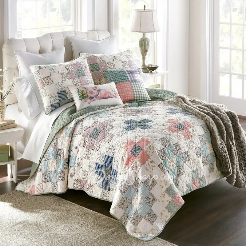 Donna Sharp April Patch Summer Cotton King Set